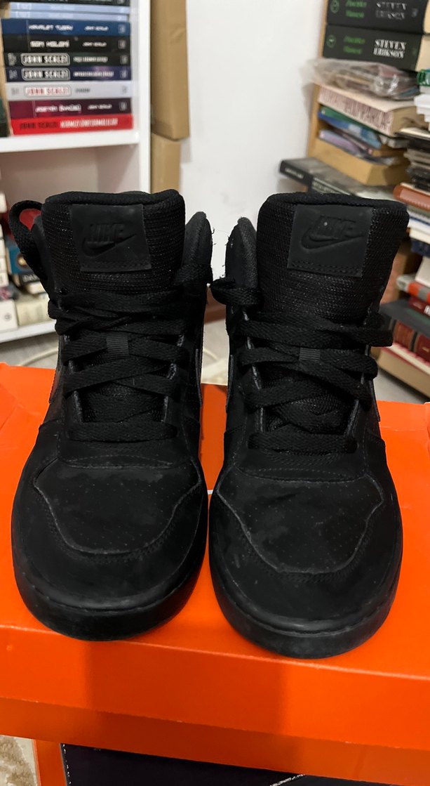 Kadın Siyah Spor Ayakkabı Velcro Bantlı - Görsel 2