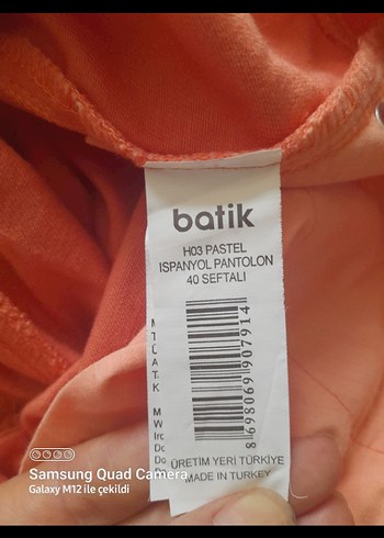 40 Beden somon İspanyol Kadın Kot Pantolon