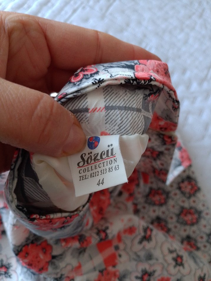 Çiçekli Midi Etek - Görsel 4