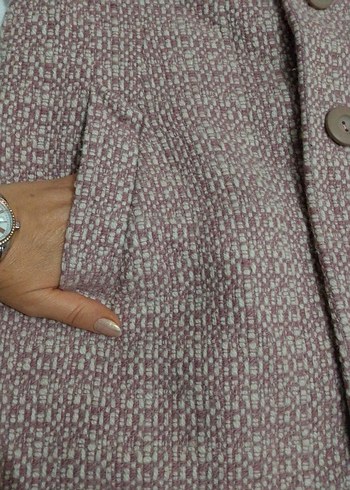 buklet Midi Kadın Kaban - Görsel 3