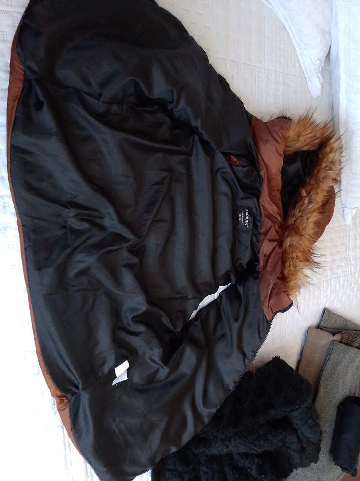 Kahverengi Kürklü Kadın Yelek - Görsel 4