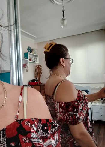 Leke taba renk hakim çok şık ve rahat Tulum