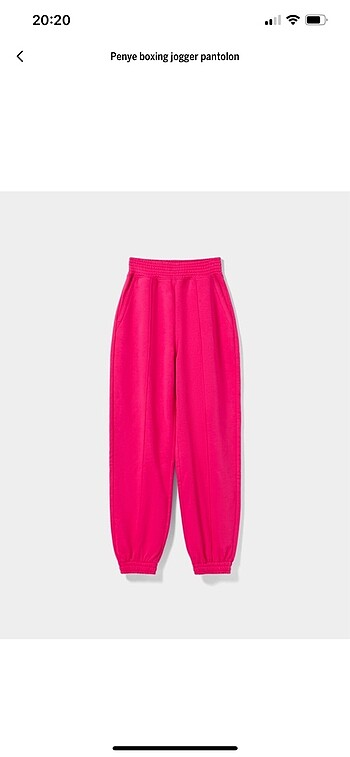 Bershka penye jogger pantolon