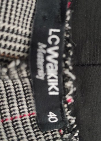 Gri Kemerli Regular Fit Kumaş Pantolon - Görsel 4