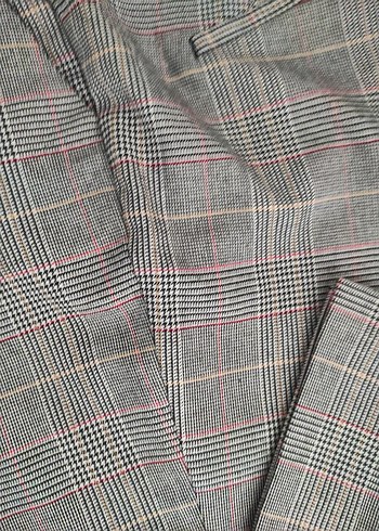 Gri Kemerli Regular Fit Kumaş Pantolon - Görsel 7