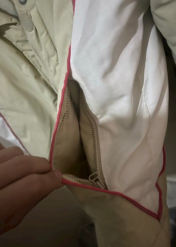 Gri Fermuarlı Midi Kadın Ceket - Görsel 6