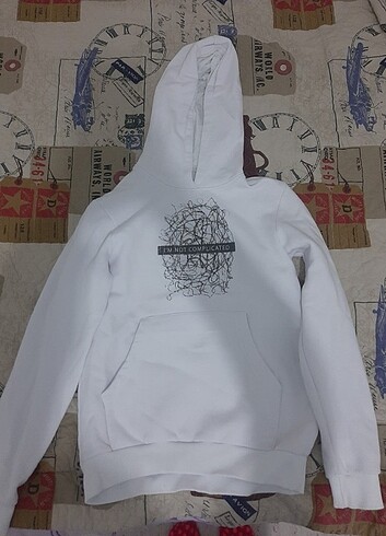 beyaz sweatshirt