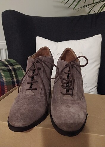 36 Beden Shoes more süet yarım bot