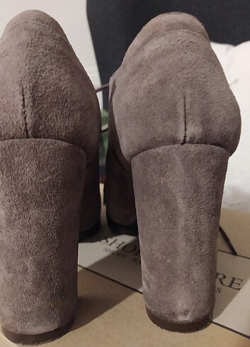 36 Beden camel Renk Shoes more süet yarım bot