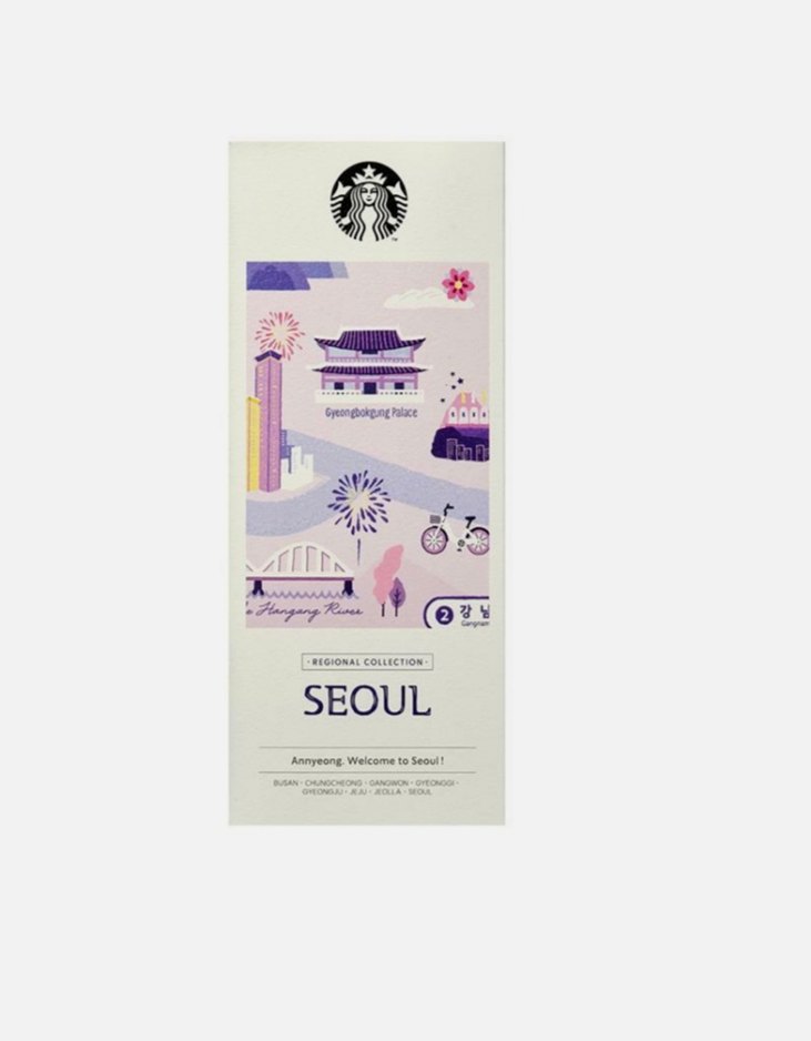 Mor Starbucks Seoul Temalı Termos Bardak - Görsel 4