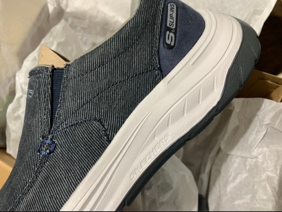 Gri Erkek Spor Ayakkabı Cırt Cırtlı Rahat Tasarım - Görsel 5