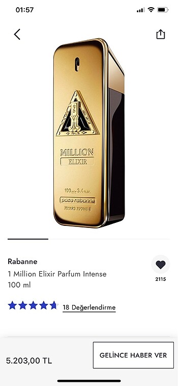 Erkek Poco rabanne  parfüm 200 ml - Görsel 5