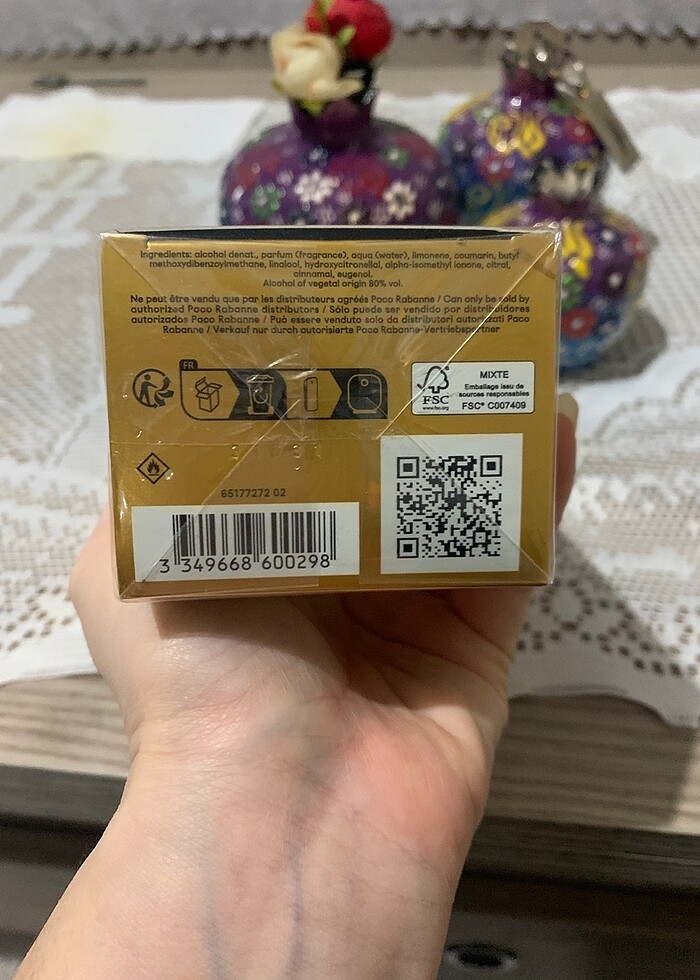 Erkek Poco rabanne  parfüm 200 ml - Görsel 3