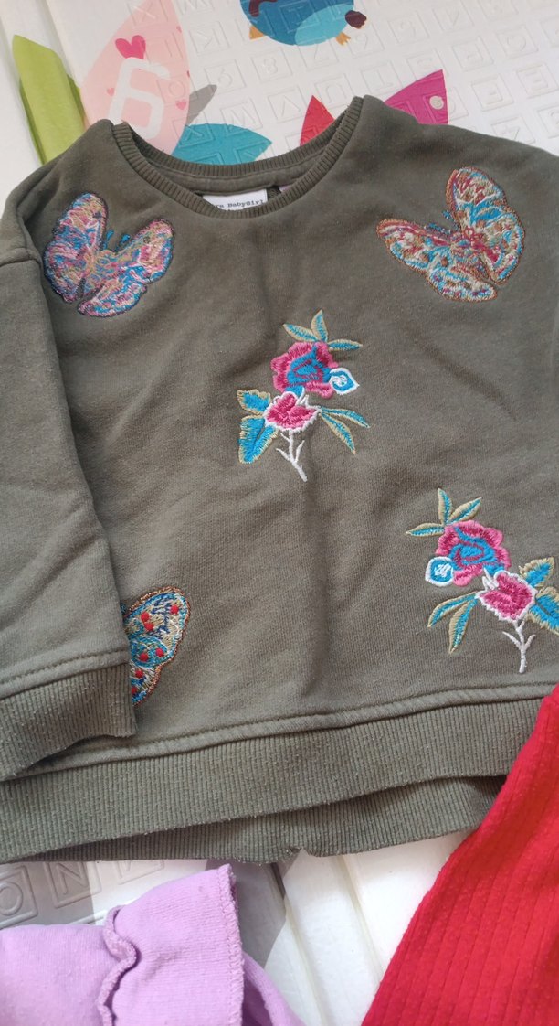 1 yaş kız kazak - Görsel 4