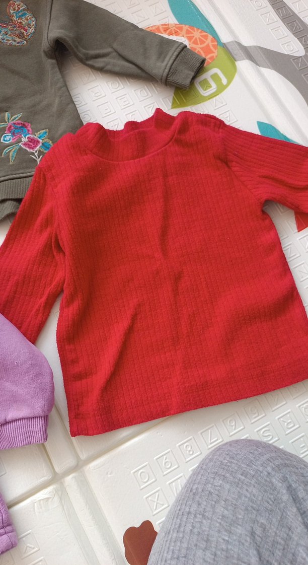 1 yaş kız kazak - Görsel 5