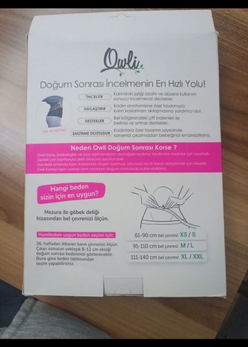 Doğum Sonrası Sıkılaştırıcı Korse - Görsel 5