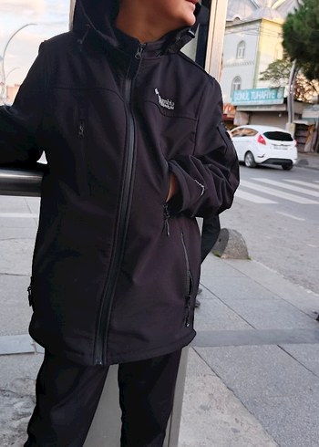 Siyah Fermuarlı Erkek Kayak Montu - Görsel 2