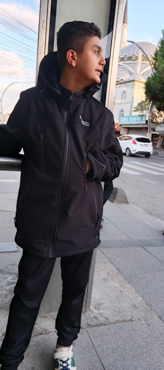 Siyah Fermuarlı Erkek Kayak Montu - Görsel 2