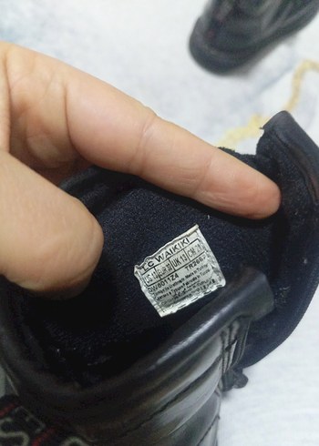 Kızlar için Siyah Goth Lastik Botlar - Görsel 5