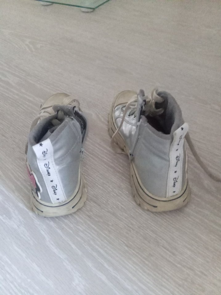 Gri çocuk Dolgu Topuklu Spor Ayakkabı - Görsel 3