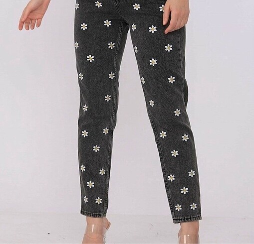 Papatyalı pantalon