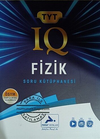 paraf yayınları tyt fizik soru bankası