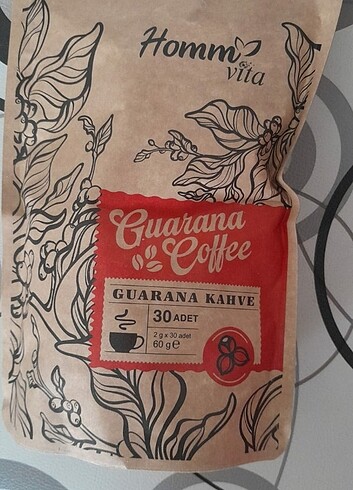 Homm bitkisel guarana kahve