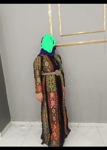kanaviçe kaftan