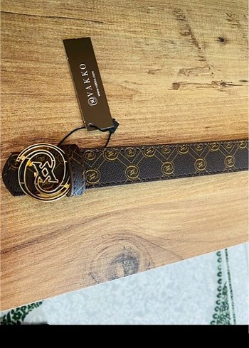 Vakko Kahverengi Deri Kemer - Görsel 2