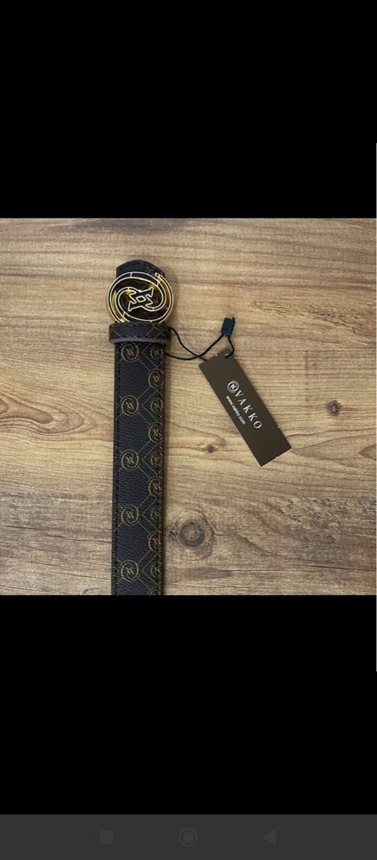 Vakko Kahverengi Deri Kemer - Görsel 3