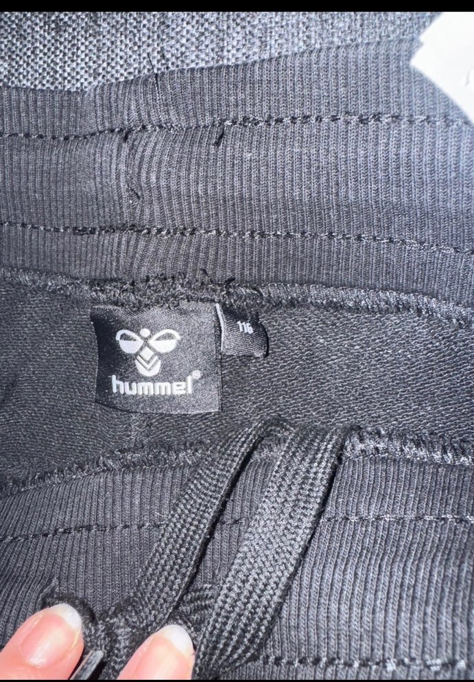 Hummel Siyah kız çocuk eşortman altı - Görsel 5