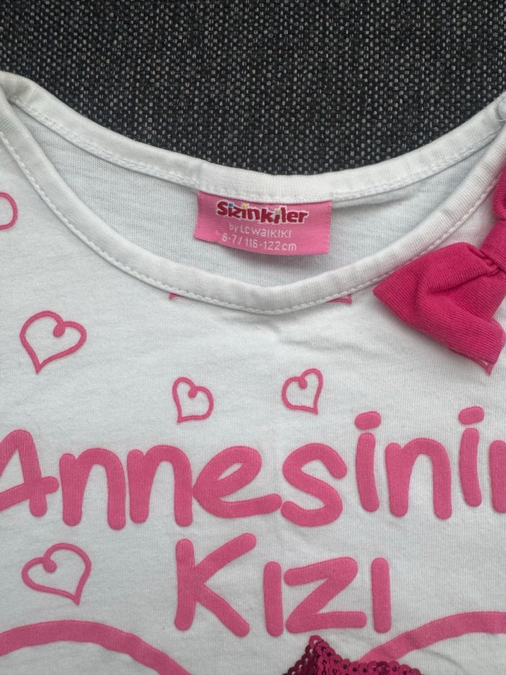 6-7 yaş tişört 2 adet - Görsel 4