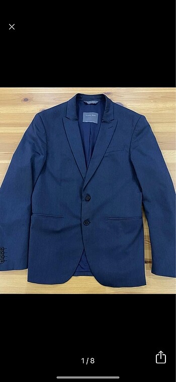 Zara slimfit erkek takım