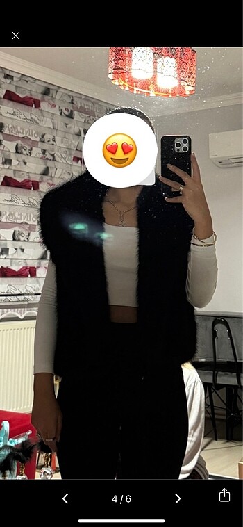 zara kürklü yelek