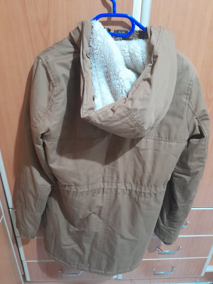 Düğmeli Kahverengi Kadın Ceket - Görsel 3