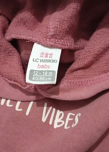 12-18 Ay Beden Kız çocuk sweatshirt