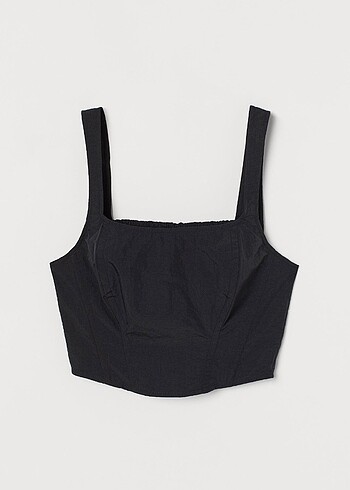 korse crop bluz