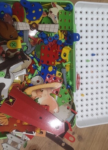 Beden Renk Matkap ve tornovidalı eğitici oyuncak
