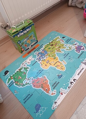 Beden Renk 3 lü puzzle
