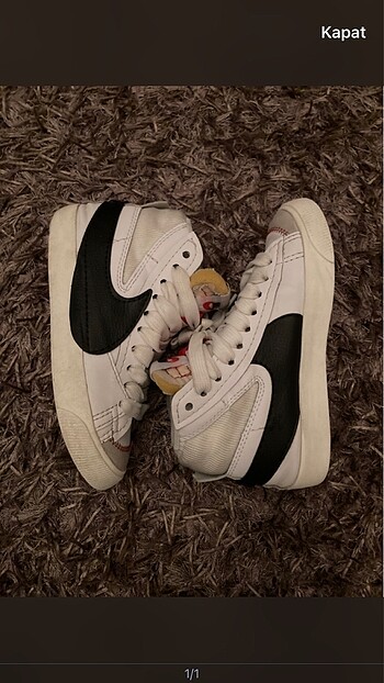37,5 Beden nike blazer jumbo