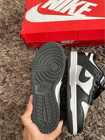 37,5 Beden siyah Renk nike dunk low panda