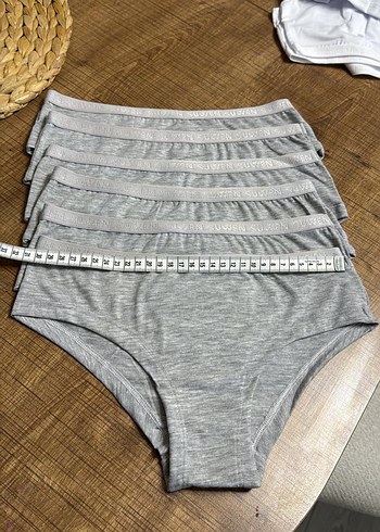 Gri Kadın Külot 5'li Paket
