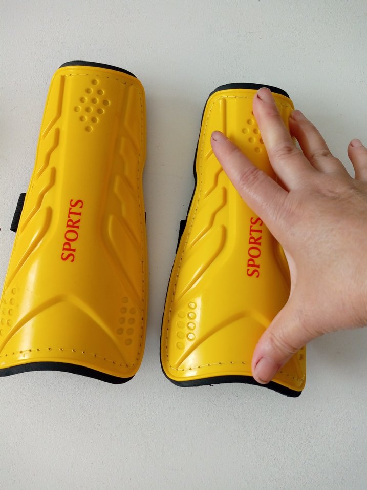 Sarı futbol Dizlikleri - Görsel 2