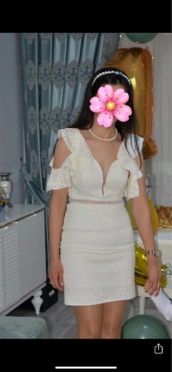 Beyaz elbise