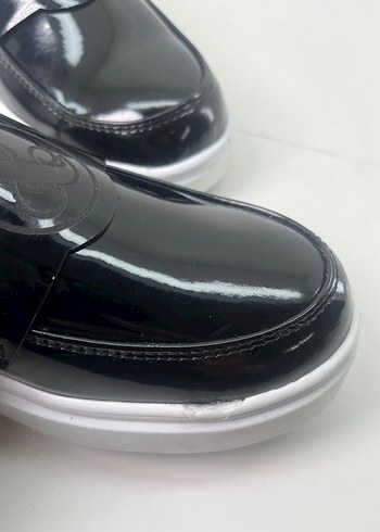 Siyah Parlak Erkek Klasik Ayakkabı - Görsel 4