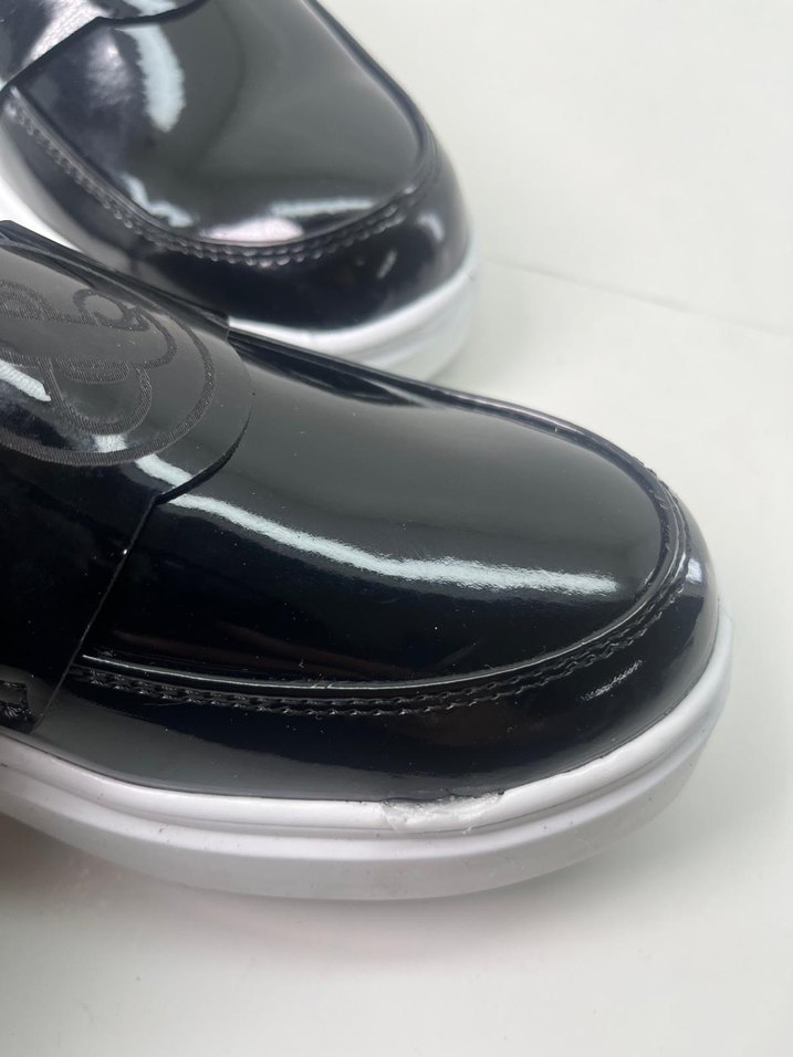 Siyah Parlak Erkek Klasik Ayakkabı - Görsel 4