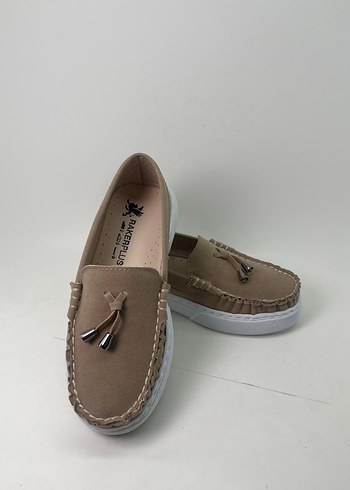 Bej Loafer Ayakkabı - Ekstra Hafif - Görsel 2