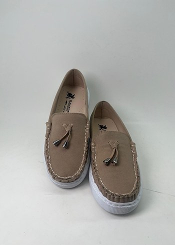 Bej Loafer Ayakkabı - Ekstra Hafif - Görsel 3