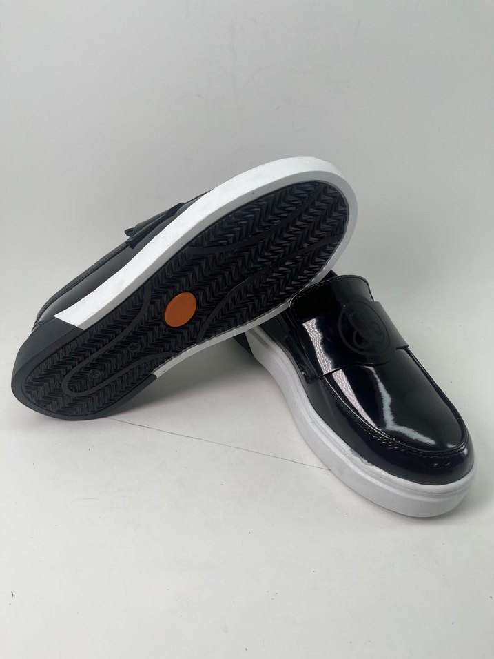 Parlak Siyah Erkek Klasik Ayakkabı - Görsel 3