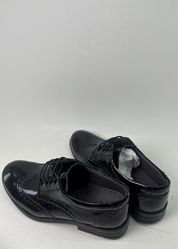 Siyah Parlak Erkek Klasik Ayakkabı - Görsel 3